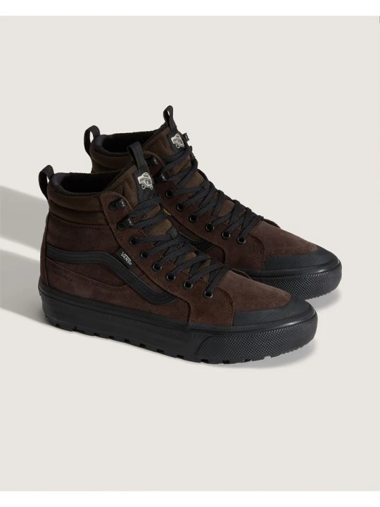 Zdjęcie produktu Vans Skórzane sneakersy w kolorze brązowym rozmiar: 46