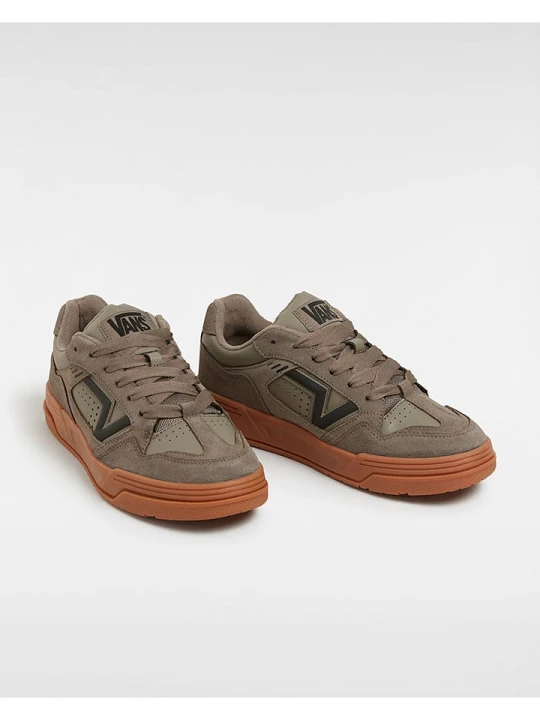 Zdjęcie produktu Vans Skórzane sneakersy w kolorze khaki rozmiar: 40, 5