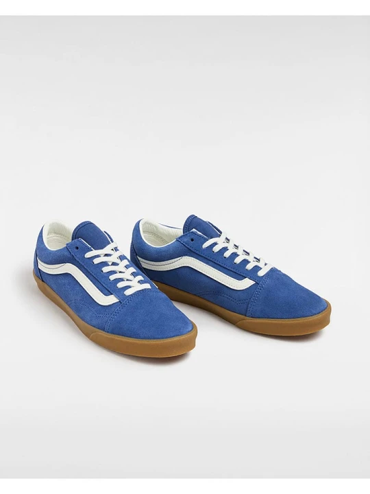 Zdjęcie produktu Vans Skórzane sneakersy w kolorze niebieskim rozmiar: 36, 5