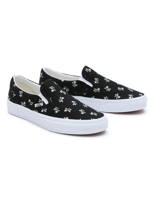 Zdjęcie produktu Vans Slippersy "Classic" w kolorze czarno-białym rozmiar: 36