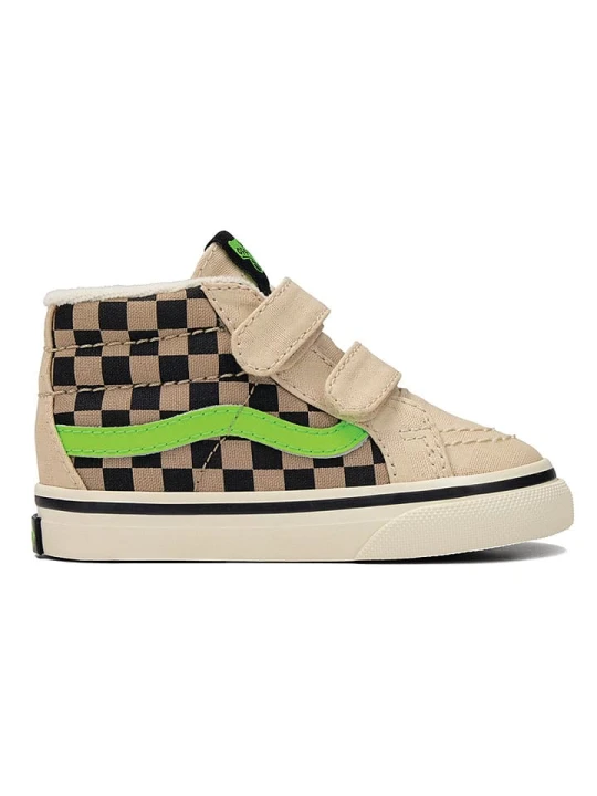Zdjęcie produktu Vans Sneakersy "SK8" w kolorze beżowo-czarno-zielonym rozmiar: 24