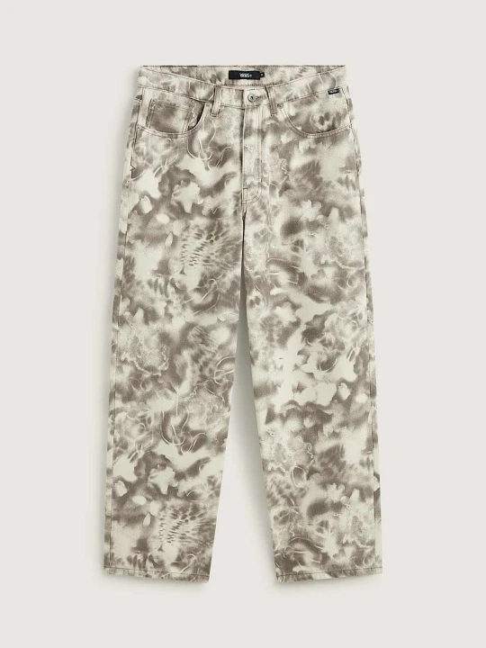 Zdjęcie produktu Vans - Spodnie dżinsowe Check-5 Baggy Printed, Człowiek, Biały