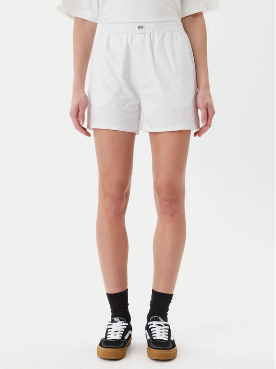 Zdjęcie produktu Vans Szorty sportowe Alicia VN000MBC Biały Regular Fit