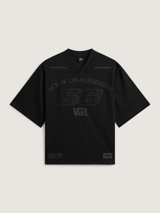 Zdjęcie produktu Vans - T-shirt A.O.D. by Slam Jam Mesh, Człowiek, Czarny
