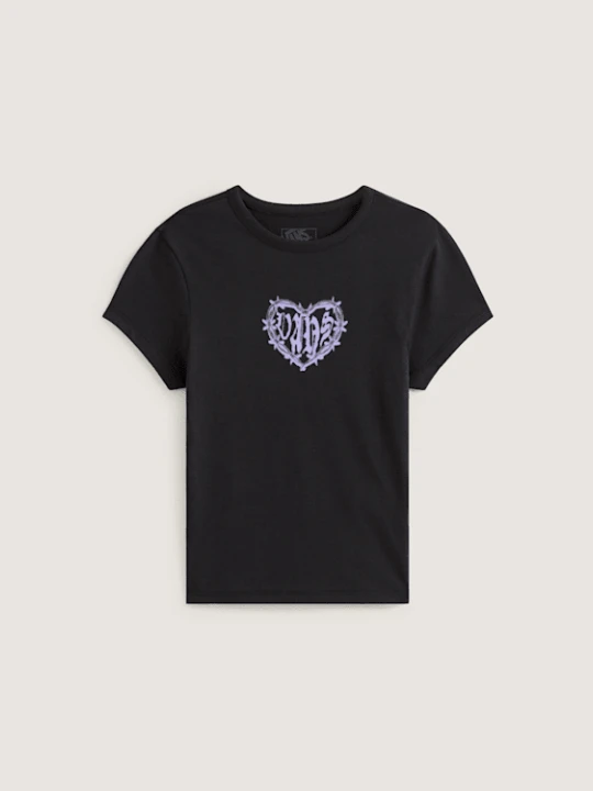 Zdjęcie produktu Vans - T-shirt Barbed Heart, female, Czarny