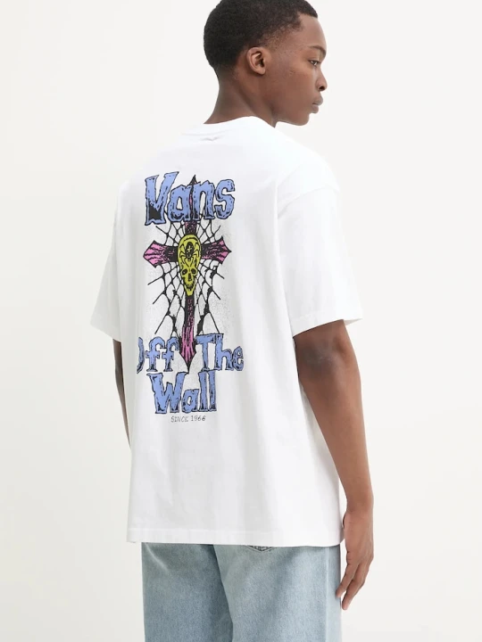 Zdjęcie produktu Vans t-shirt bawełniany biały
