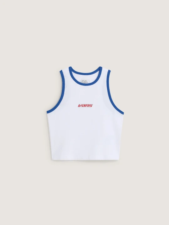 Zdjęcie produktu Vans - T-shirt bez rękawów Retro Speed, female, Biały