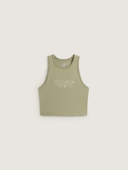 Zdjęcie produktu Vans - T-shirt bez rękawów Y2K Star, female, Beżowy