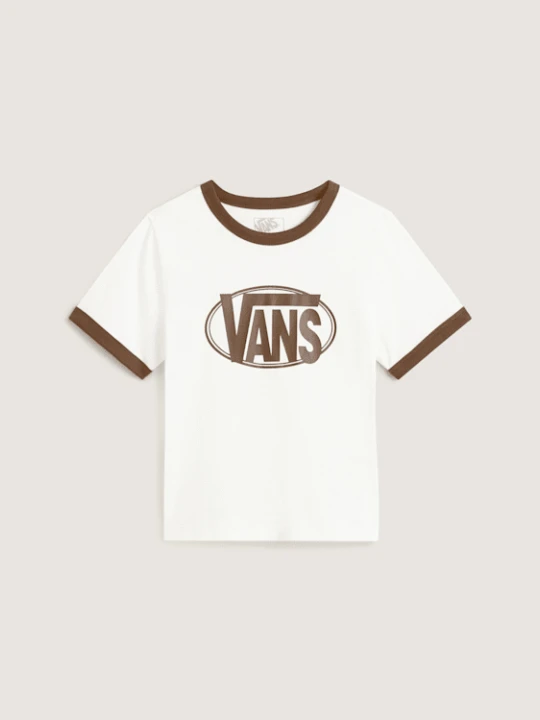 Zdjęcie produktu Vans - T-Shirt Center Chest Ringer, female, Biały