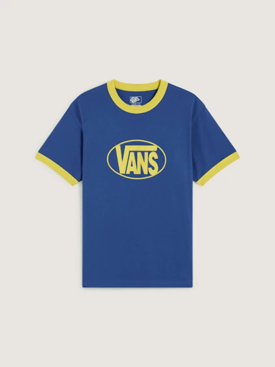 Zdjęcie produktu Vans - T-Shirt Center Chest Ringer, male, Niebieski