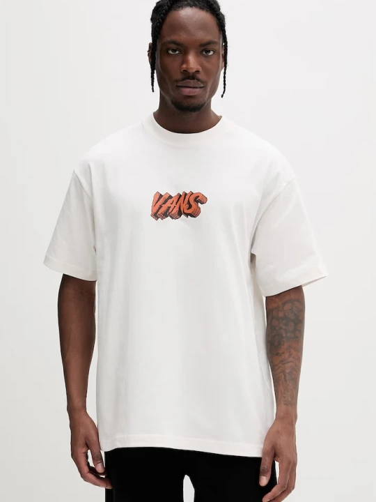 Zdjęcie produktu Vans t-shirt damski bawełniany beżowy