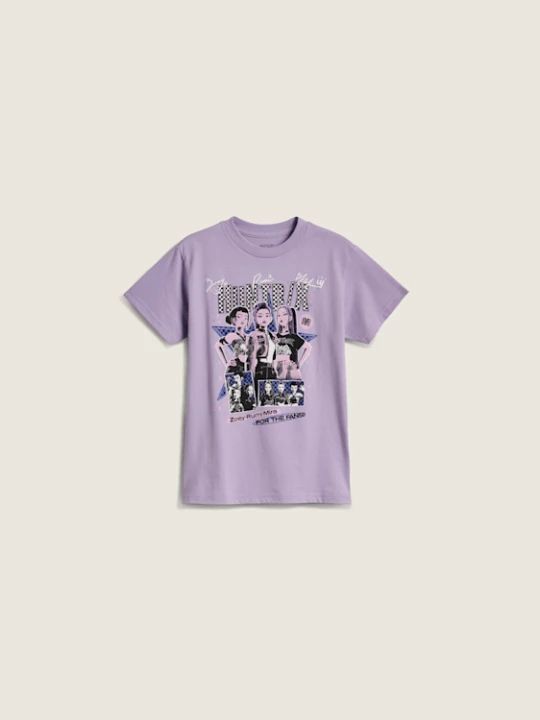 Zdjęcie produktu Vans - T-shirt dla dzieci KPop Demon Hunters x Vans For The Fansunisex, Liliowy
