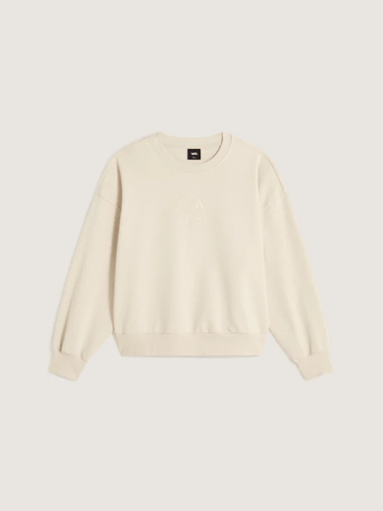 Zdjęcie produktu Vans - T-shirt Ellipse Retro Crew, female, Beżowy