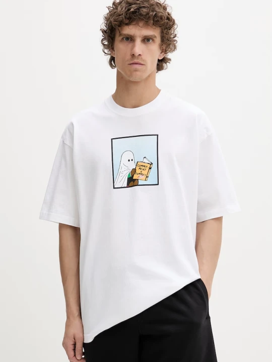Zdjęcie produktu Vans T-shirt męski bawełniany beżowy