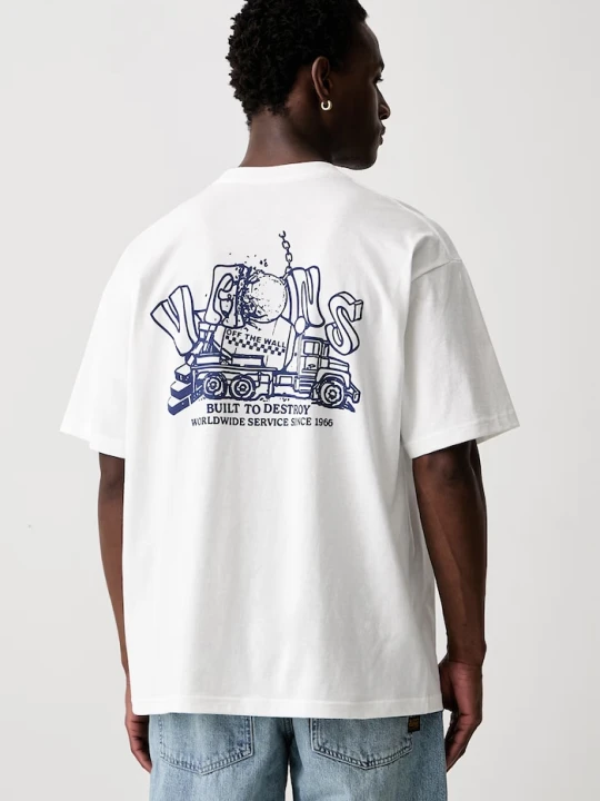 Zdjęcie produktu Vans T-shirt męski bawełniany beżowy