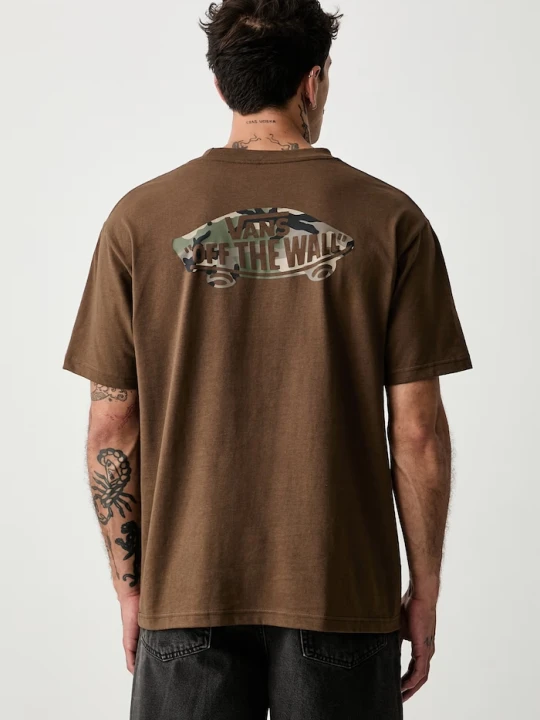 Zdjęcie produktu Vans T-shirt męski bawełniany brązowy