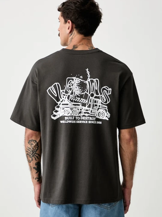 Zdjęcie produktu Vans T-shirt męski bawełniany szary