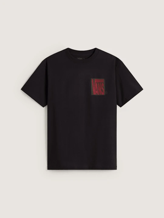 Zdjęcie produktu Vans - T-Shirt Stretch Stack Crackle, male, Czarny