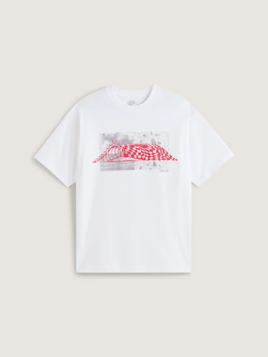 Zdjęcie produktu Vans - T-shirt Wave Check, male, Biały