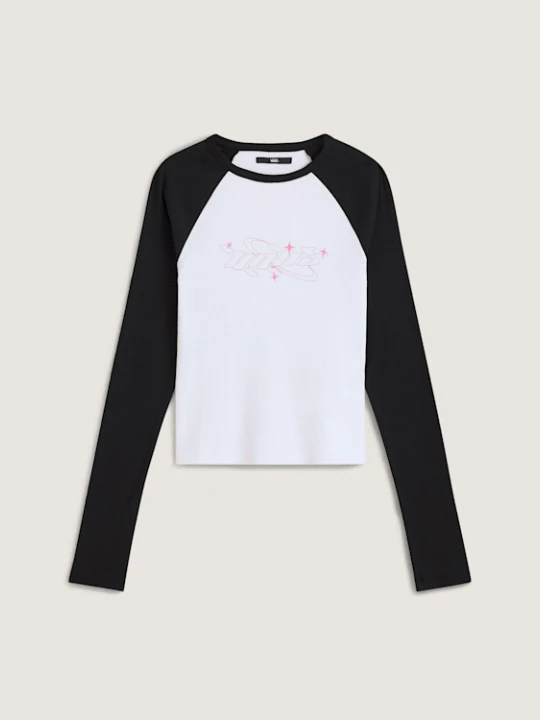 Zdjęcie produktu Vans - T-shirt z długim rękawem Y2K Star Raglan, female, Czarny