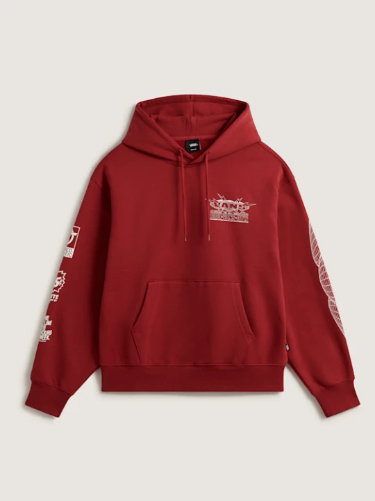 Zdjęcie produktu Vans - Vans Hotline Radio Pullover Poppy Ember, Człowiek, Czerwony