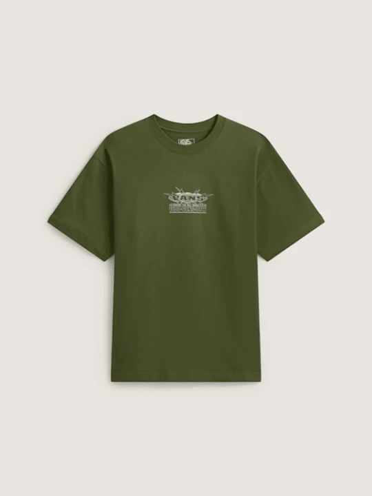Zdjęcie produktu Vans - Vans Hotline Radio SS Tee Green Balsam, Człowiek, Zielony