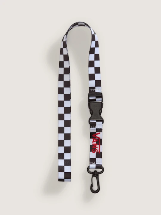 Zdjęcie produktu Vans - Vans Lanyard Black / White, male, Czarny, Size: Jeden Rozmiar