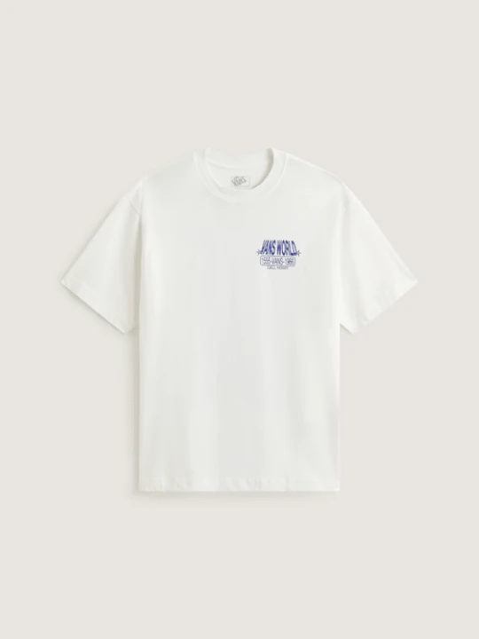 Zdjęcie produktu Vans - Vans World Intl SS Tee White, Człowiek, Biały