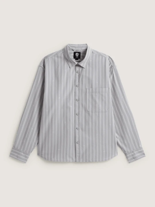 Zdjęcie produktu Vans - Vans X Rowan Stripe LS Woven Light Grey, male, Szary