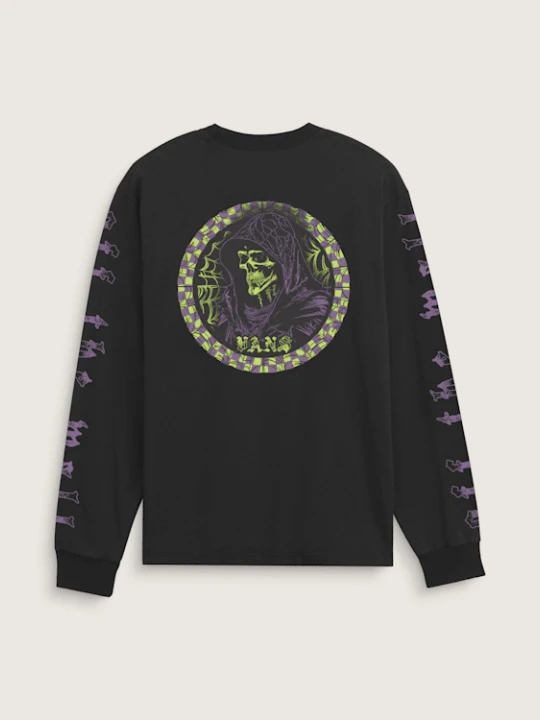 Zdjęcie produktu Vans - Webbed Reaper LS Tee Black, male, Czarny