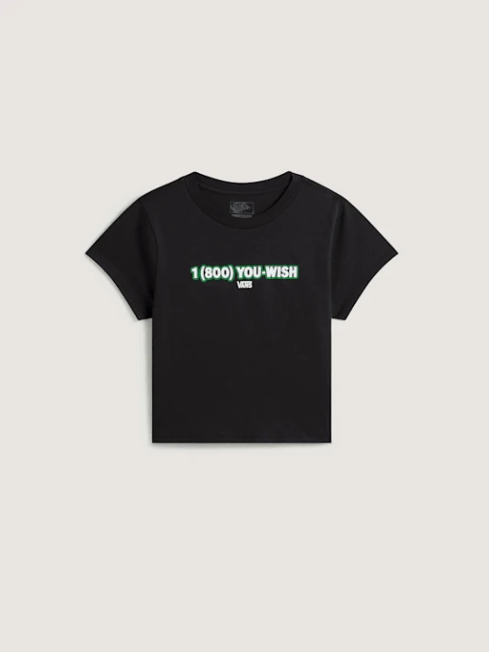 Zdjęcie produktu Vans - You Wish Baby Tee Black, female, Czarny