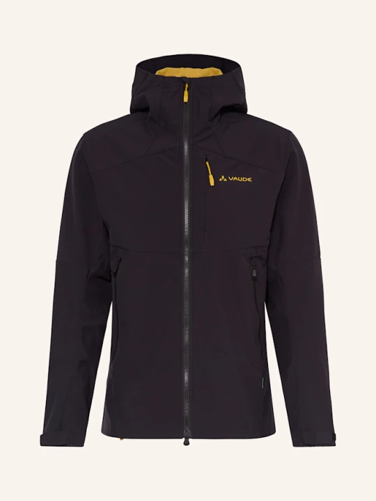 Zdjęcie produktu Vaude Kurtka Softshellowa Roccia Ii schwarz CZARNY