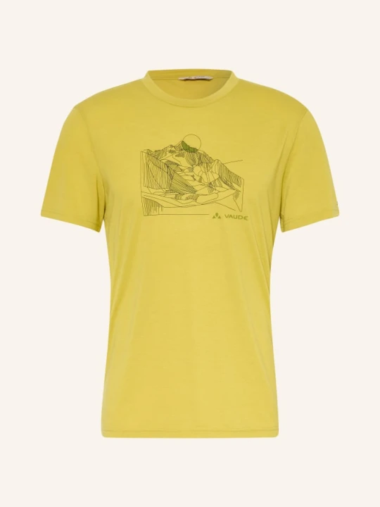 Zdjęcie produktu Vaude T-Shirt Tekoa Iii gruen CIEMNOŻÓŁTY