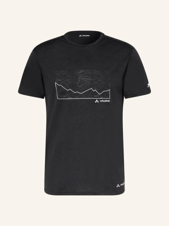 Zdjęcie produktu Vaude T-Shirt Tekoa schwarz CZARNY
