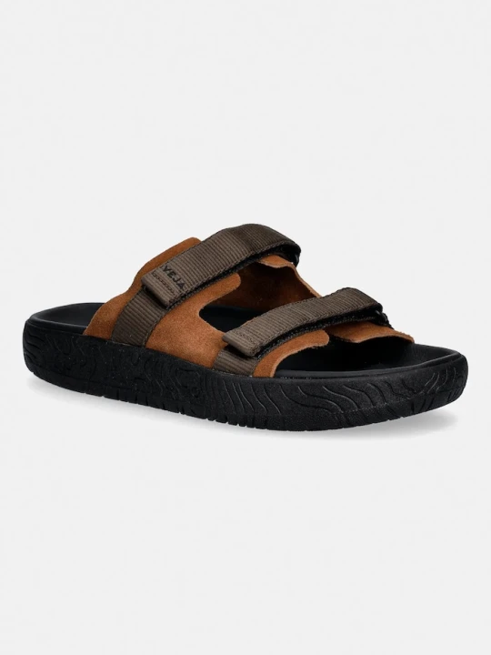 Zdjęcie produktu Veja klapki zamszowe ARPOADOR SUEDE brązowy