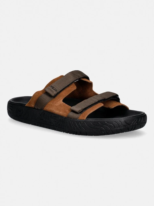 Zdjęcie produktu Veja klapki zamszowe ARPOADOR SUEDE brązowy