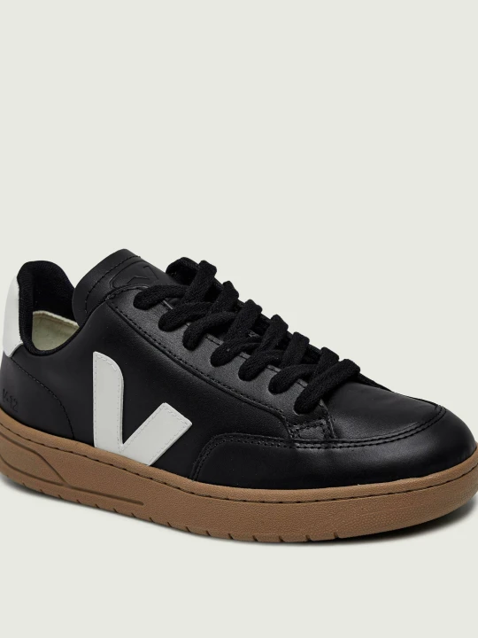 Zdjęcie produktu VEJA Skórzane sneakersy V-12 czarny