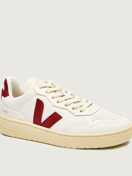 Zdjęcie produktu VEJA Skórzane sneakersy V-90 O.T biały