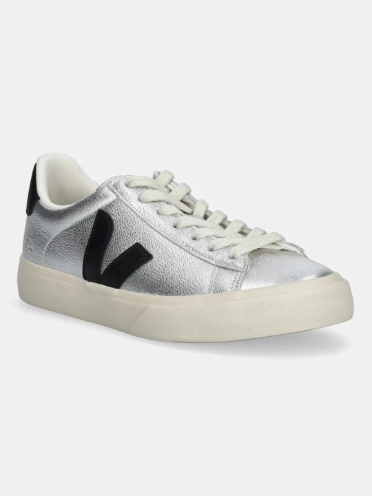 Zdjęcie produktu Veja sneakersy skórzane Campo srebrny