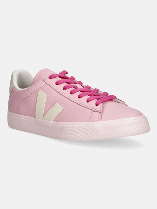 Zdjęcie produktu Veja sneakersy skórzane CAMPO LEATHER różowy