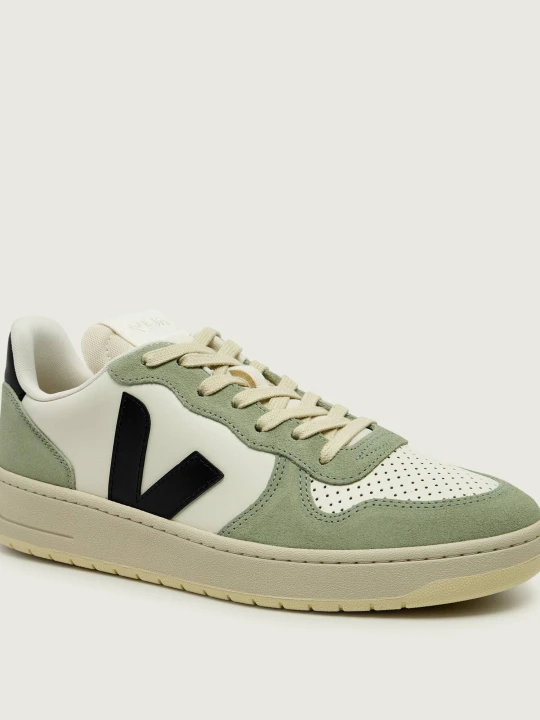 Zdjęcie produktu VEJA Sneakersy V-10 PRIME | z dodatkiem skóry miętowy