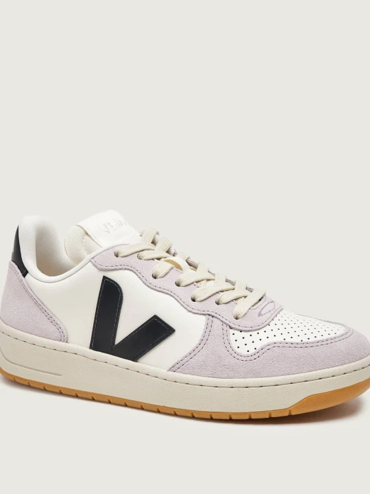 Zdjęcie produktu VEJA Sneakersy V-10 | z dodatkiem skóry fioletowy