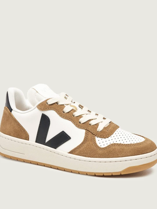 Zdjęcie produktu VEJA Sneakersy V-10 | z dodatkiem skóry beżowy