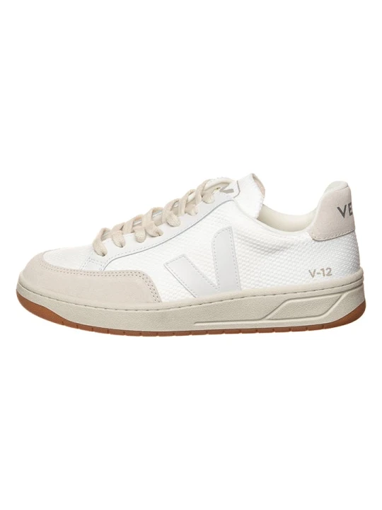 Zdjęcie produktu Veja Sneakersy "V 12" w kolorze biało-beżowym rozmiar: 36