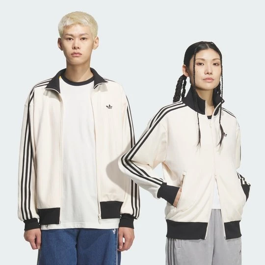 Zdjęcie produktu VELOUR CLASSIC TRACK TOP Adidas Wonder White