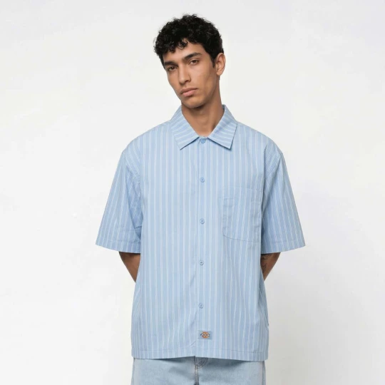 Zdjęcie produktu Venedocia Stripe Shortsleeve Shirt Dickies niebieski