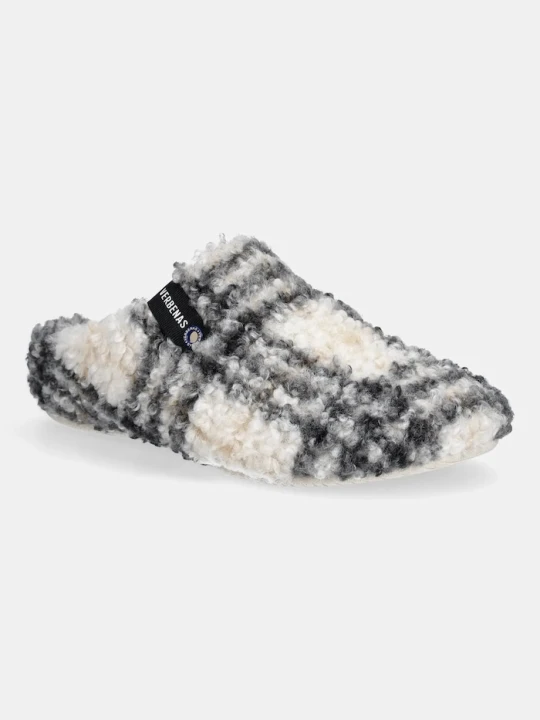 Zdjęcie produktu Verbenas kapcie YORK PLAID BORREGO beżowy