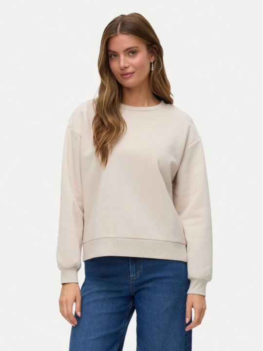 Zdjęcie produktu Vero Moda Bluza Daisy 10338101 Beżowy Regular Fit
