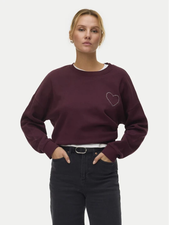 Zdjęcie produktu Vero Moda Bluza Lotte 10333544 Fioletowy Regular Fit
