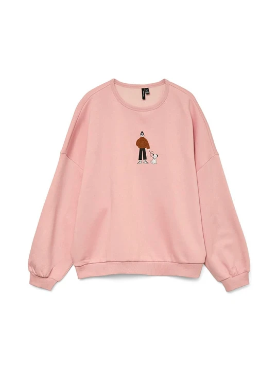 Zdjęcie produktu Vero Moda Bluza w kolorze jasnoróżowym rozmiar: M